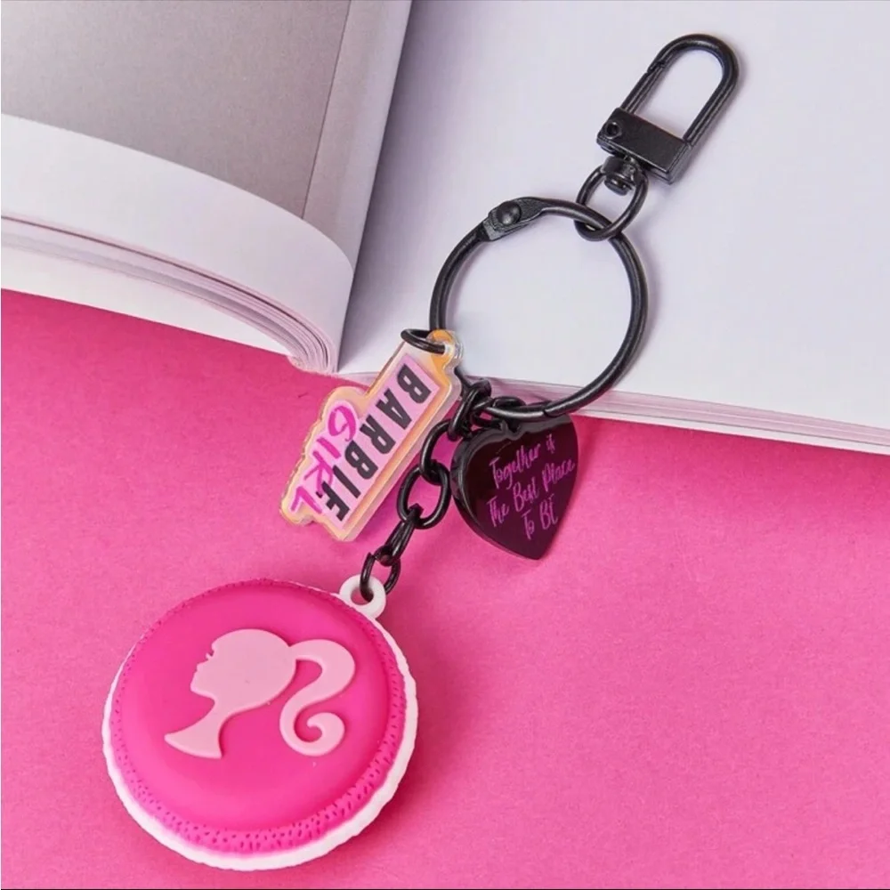 Barbie Macaron Design Keychain, Barbie Keychain